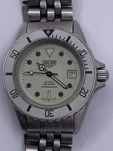 Orologio HEUER 984.015 "Night Diver" Professionale 200 Metri Donna Quarzo - Foto 1 di 11