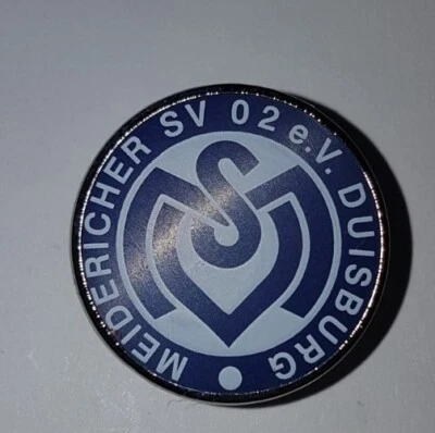 MSV Duisburg Meidericher SV 02 PIN zum Anstecken 2 cm siehe Bild