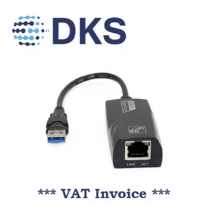 Adaptador LAN de red Ethernet USB 3.0 a 10/100/1000 Gigabit RJ45 PLC 002339 - Imagen 1 de 12