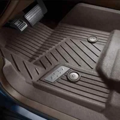 OEM 2015-2020 Cadillac Escalade/ESV Frt All Weather Mats w/logo Dune GM 84203728 - Image 1 of 3