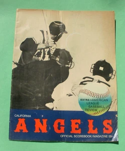 1966 California Angels v San Francisco Giants First Game @ Angel Stadium Mays HR - Picture 1 of 4