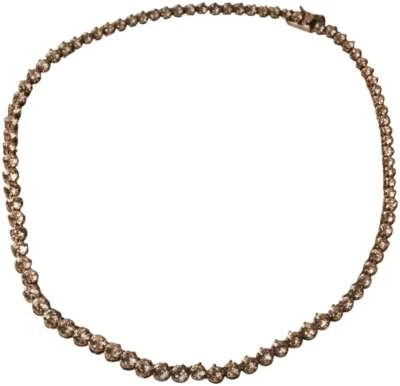 CONJUNTO DE PINOS DE ZIRCÔNIA CÚBICA VINTAGE JOSEPH ESPOSITO COLAR DE PRATA - Imagem 1 de 2