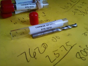 .1610" #20 TORNILLO CARBURO LONGITUD MÁQUINA TALADRO 135d DIVIDIDO PT - Imagen 1 de 1