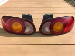 JDM 1999 Mazda MX-5 MIATA Roadster NB Taillights Tail Lights Lamps Set OEM - Picture 1 of 11