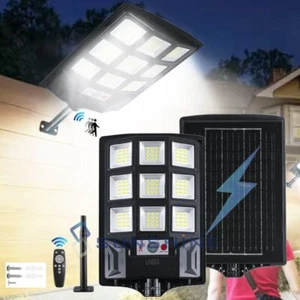 Outdoor Solar Sensor Light 108 LED Wireless Garden Floodlight Solar Shed Light - Picture 1 of 18