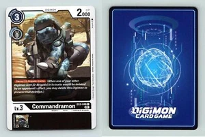 Commandramon #EX3-046C Draconic Roar Common Digimon TCG Card - Picture 1 of 1