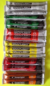 30 Pack Variety Cyalume Lightsticks Prepper Emergency Survival Blackouts EMP - Picture 1 of 6