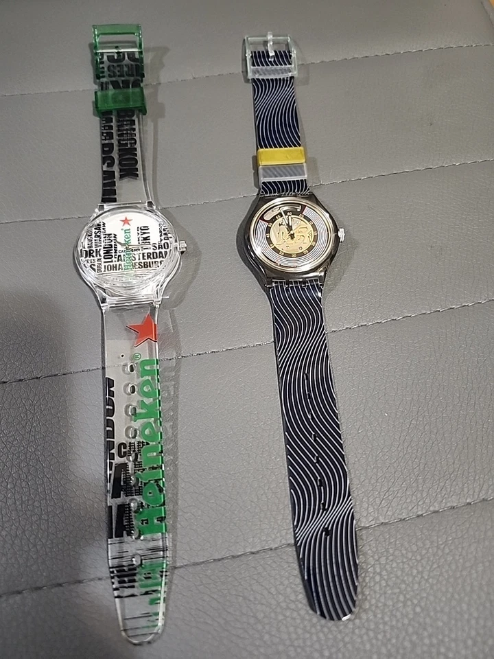 RELOJ SWATCH AUTOMÁTICO EDWIN MOSES RELOJ SWATCH AUTOMÁTICO Heineken RELOJ CUARZO Foto 1 de 4