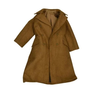 1/6 Male Figure Clothes Trench Coat Simulation Fashion Pretend Play Male Figure - Picture 1 of 5