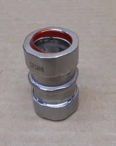 NUEVO ACOPLAMIENTO COMPRESIÓN CALBRITE S20700CC00 3/4" SS316 EMT ACERO INOXIDABLE - Imagen 1 de 2