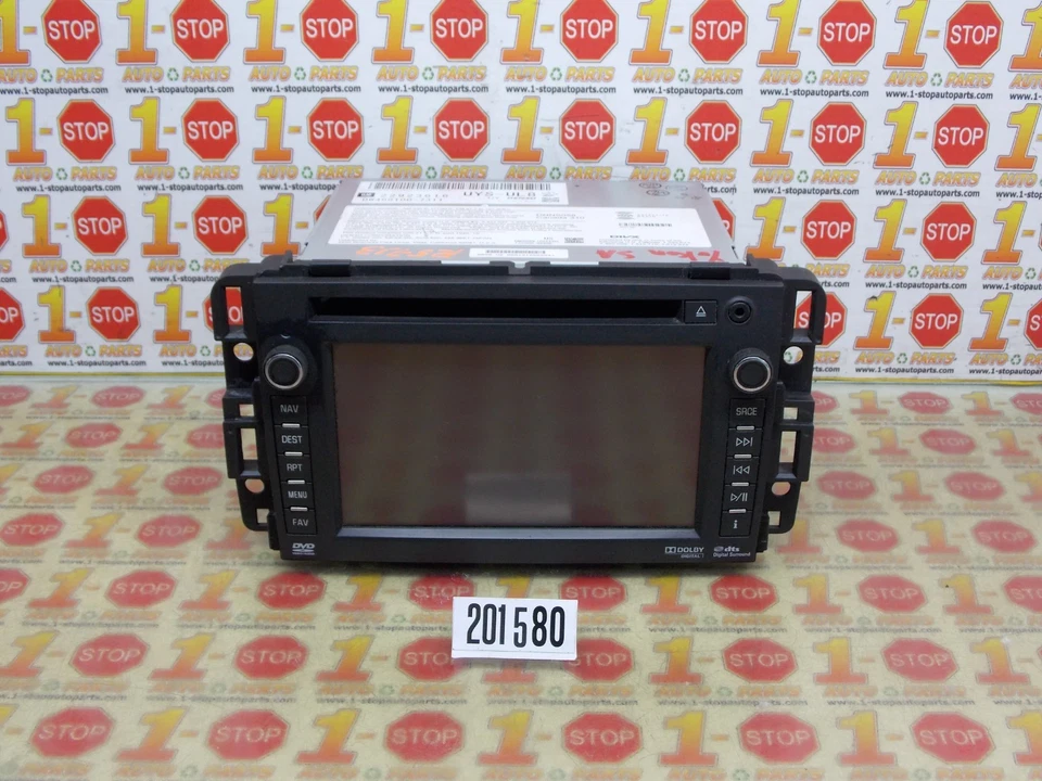 GMC YUKON 2013 radio navegación pantalla USB AM/FM XD reproductor de CD DVD 22923616 OEM Foto 1 de 4