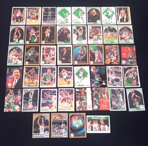 BOSTON CELTICS 44 Cards NBA Basketball Lot Stars Rookies BIRD MCHALE PARISH FOX - Picture 1 of 12