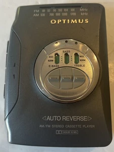Optimus SCP-96 Cassette Player AM FM Radio Walkman Vintage 90er - Bild 1 von 5