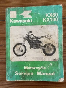 Manual de servicio OEM KAWASAKI - KX80 / KX100 - #99924-1219-01 1997 - Imagen 1 de 4