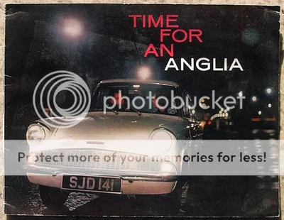 FORD ANGLIA Car Sales Brochure 1961 #J006620/861 - Image 1 of 4