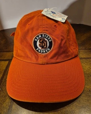 San Diego Padres Twins Enterprise Orange Baseball Hat Cap - Image 1 of 3