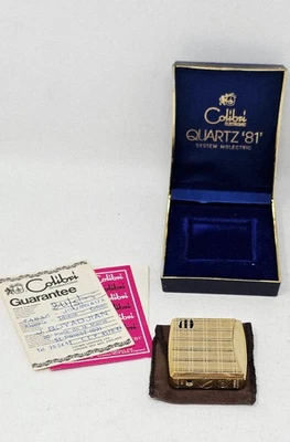 ANCIEN BRIQUET COLIBRI ELECTRONIC QUARTZ "81" - Photo 1/4