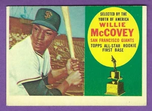 1960 Topps - #316 Willie McCovey RC - San Francisco Giants - Ex+ MC - Bild 1 von 2