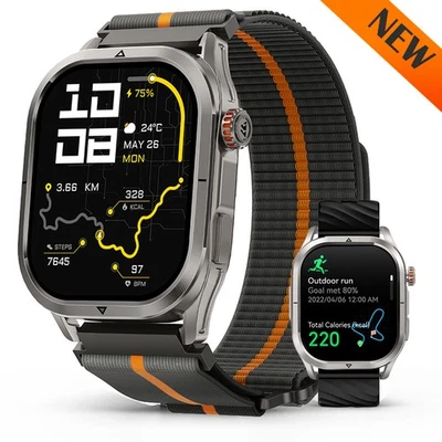 2025 KOSPET MAGIC P10 GPS Smartwatch Herren 50m Wasserdicht 50 Tage Akkulaufzeit - Bild 1 von 4