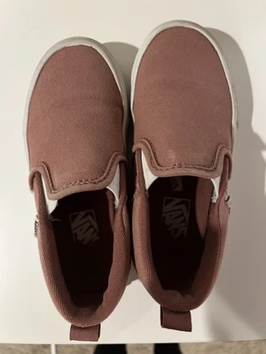 Zapatos sin cordones Asher Vans rosa claro para niños pequeños 10c Foto 1 de 4