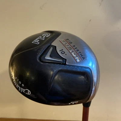 CALLAWAY Big Bertha Fusion Tour FT-3 10 Deg DRIVER Aldila NVS 55-R 350 Golf Club - Image 1 of 4