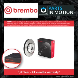 2x Brake Discs Pair Vented fits BMW M235 F22, F23 3.0 Front 13 to 16 N55B30A Set - Picture 1 of 9