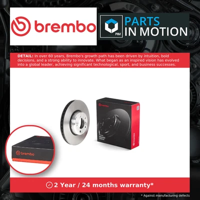 2x Brake Discs Pair Vented fits BMW M235 F22, F23 3.0 Front 13 to 16 N55B30A Set - Image 1 of 4