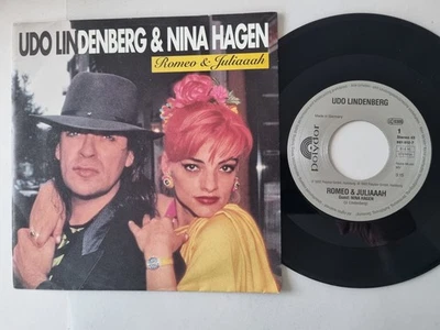 Udo Lindenberg & Nina Hagen - Romeo & Juliaaah 7'' Vinyl Germany - Image 1 of 4