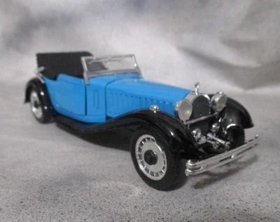 Rio Diecast  #37  1927 Bugatti Royal 41  in Blue  1:43 Scale w/Box & Case - Image 1 of 4