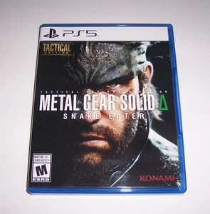 Auténtica Caja Estuche Repuesto PlayStation 5 PS5 Metal Gear Solid Snake Eater - Imagen 1 de 4
