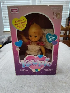 Vintage 1993 Rose Art Kewpie Doll W/ Storybook New In Box Sealed Gingham Outfit - Picture 1 of 11