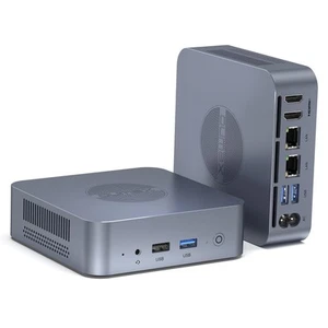 Mini PC, MAX N100 Intel 12th N100(Up to 3.4GHz), 16GB DDR4 500GB M.2 SSD, Des... - Picture 1 of 7