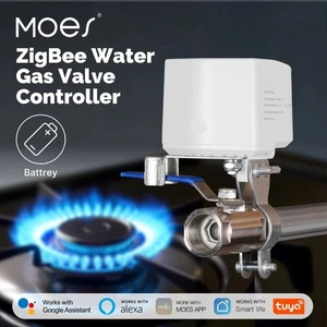 For ZigBee Automatic Water Heater Valve Controller Compatible W/ Alexa Remote - Picture 1 of 11
