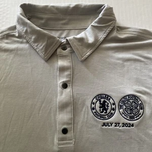 Maglia Polo Chelsea Vs Celtic Notre Dame Stadium 2024 Calcio Nuova Con Etichette Calcio - Foto 1 di 9