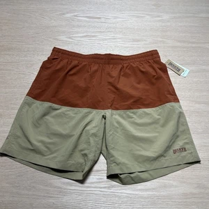 Duluth Trading Pier Genius Swim Trunks Men's XL Color Block 9" Mesh Lined New - Picture 1 of 21