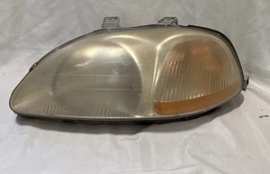 1996-1998 Honda Civic 4dr LH Left Side Headlights OEM  - Picture 1 of 12