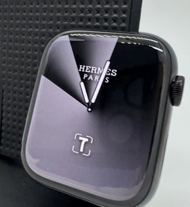 HERMES Apple Watch Series 7, 45mm, czarny (GPS i LTE) (tylko zegarek) [H10] - Zdjęcie 1 z 5