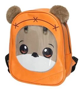 Star Wars Backpack Ewok 3D Ears Faux Leather Mini Backpack Pin Display Miniat... - Picture 1 of 6