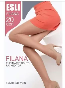 Conte ESLI FILANA 20 DEN - Strumpfhose Gr. XS / Farbe - Castoro / Matt Tights - Bild 1 von 1