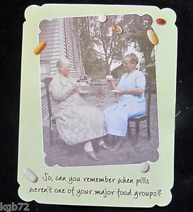 Leanin Tree Birthday Greeting Card Vintage Humor Multi Color Notelet Series N84 - Picture 1 of 2
