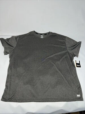 Camiseta deportiva Everlast para hombre talla 4XL gris ropa deportiva cuello redondo nueva con etiquetas Foto 1 de 4