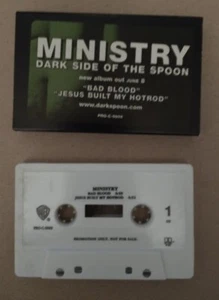 Ministry Dark Side Of The Spoon Promo Cassette Metal - Picture 1 of 2