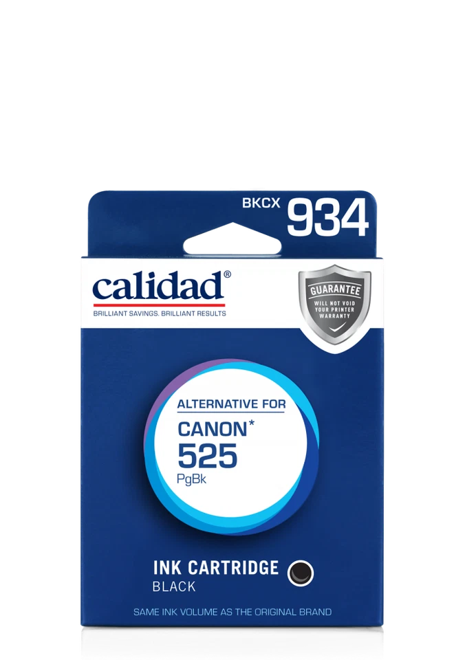 Calidad alternative for Canon Pixma 525 Black Ink Cartridge BKCX934 - Image 1 of 1