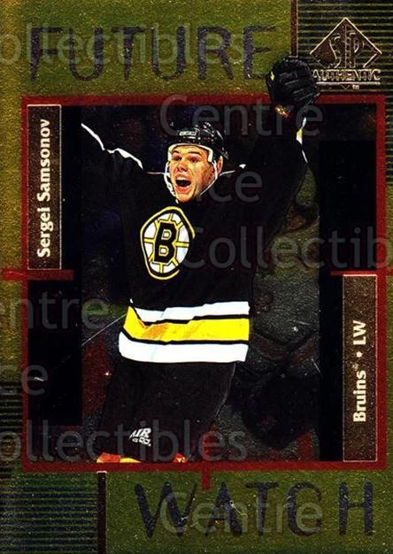 1997-98 SP Authentic #172 Sergei Samsonov - Image 1 of 1