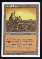 MTG - City of Brass - 5th Edition - Near Mint
