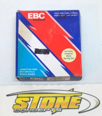 EBC Standard Brake Shoes 720 KAWASAKI MULE 3010 4000 SUZUKI QUV620F - Image 1 of 2