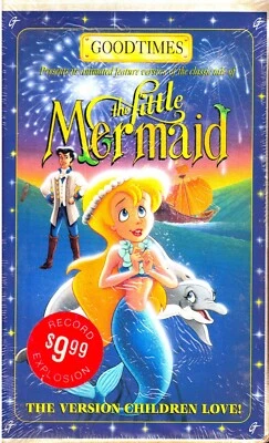 The LITTLE MERMAID- Animated Hans Christian Anderson VHS 1992 NEW - Image 1 of 2