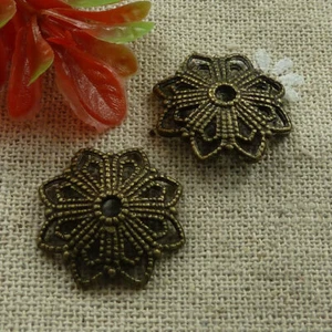 Envío Gratuito 100 piezas Antiguas Bronce Bonitas Tapas de Cuentas 20x4mm L-1066 - Imagen 1 de 4