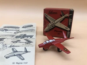 Sehr seltenes Schuco Piccolo 781 Magister 170R Flugzeug OVP Germany MIB - Bild 1 von 11