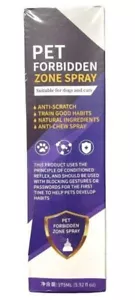 Pet Forbidden Zone Spray, Suitable For Dogs And Cats, 5.92 fl oz, Exp 08/2026 - Picture 1 of 1